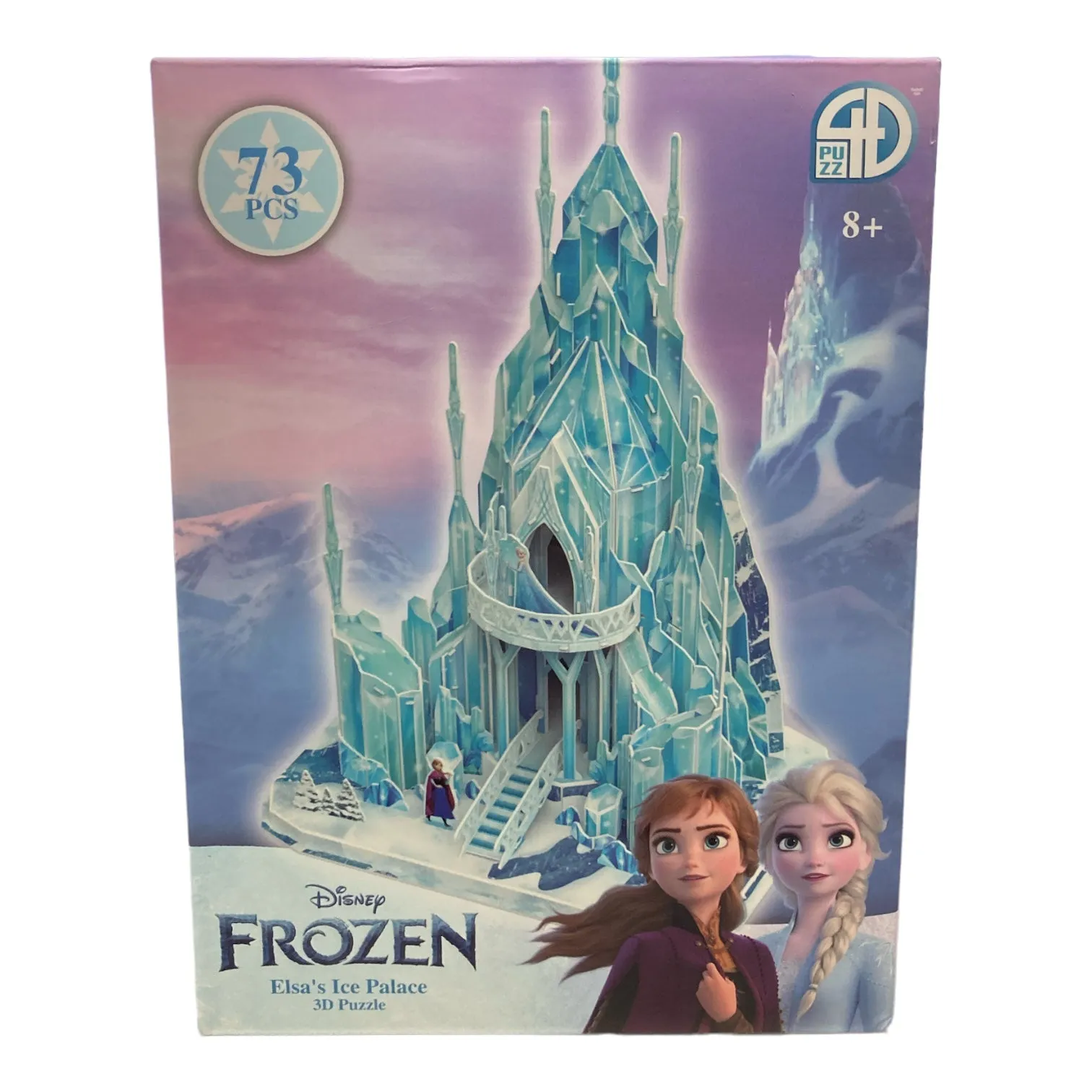 4D Cityscape Disney Princess 3D Puzzles (Frozen Ice Palace)