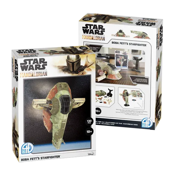 4D Precision Model Kit: Star Wars -The Mandalorian Boba Fett's Starfighter