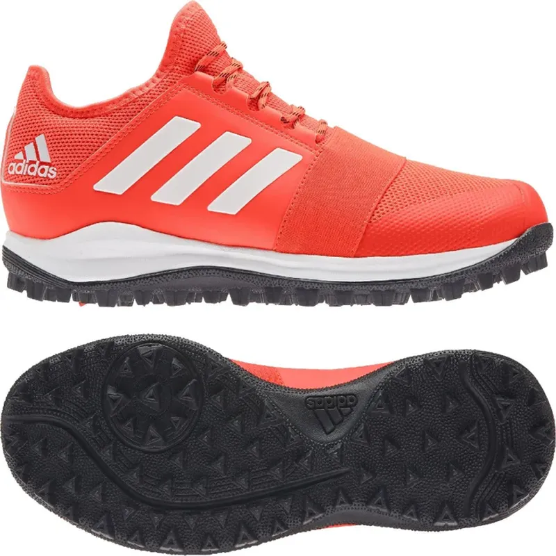 Adidas Divox Red Hockey Shoe