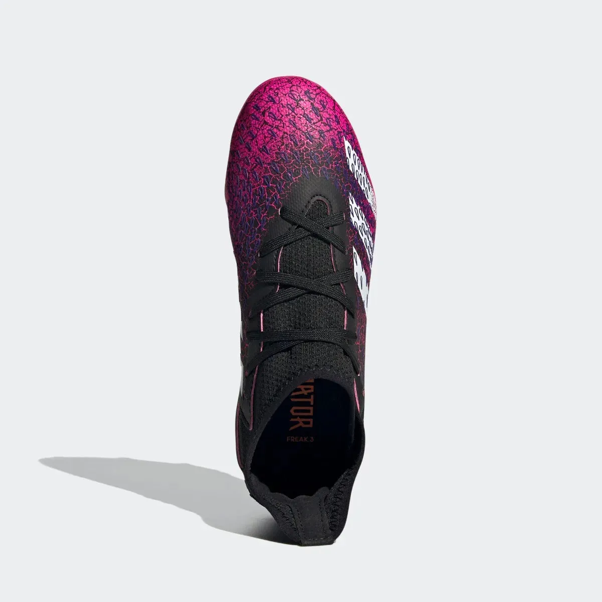 Adidas JR Predator Freak .3 FG - Black-Pink-Purple