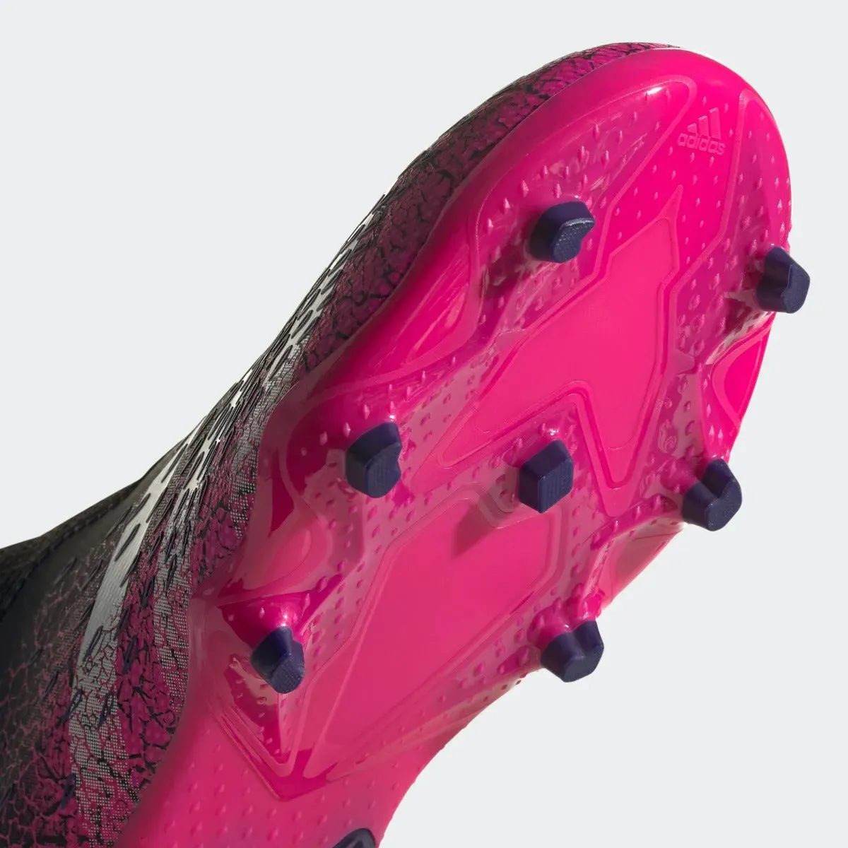Adidas JR Predator Freak .3 Laceless FG - Black-Pink-Purple