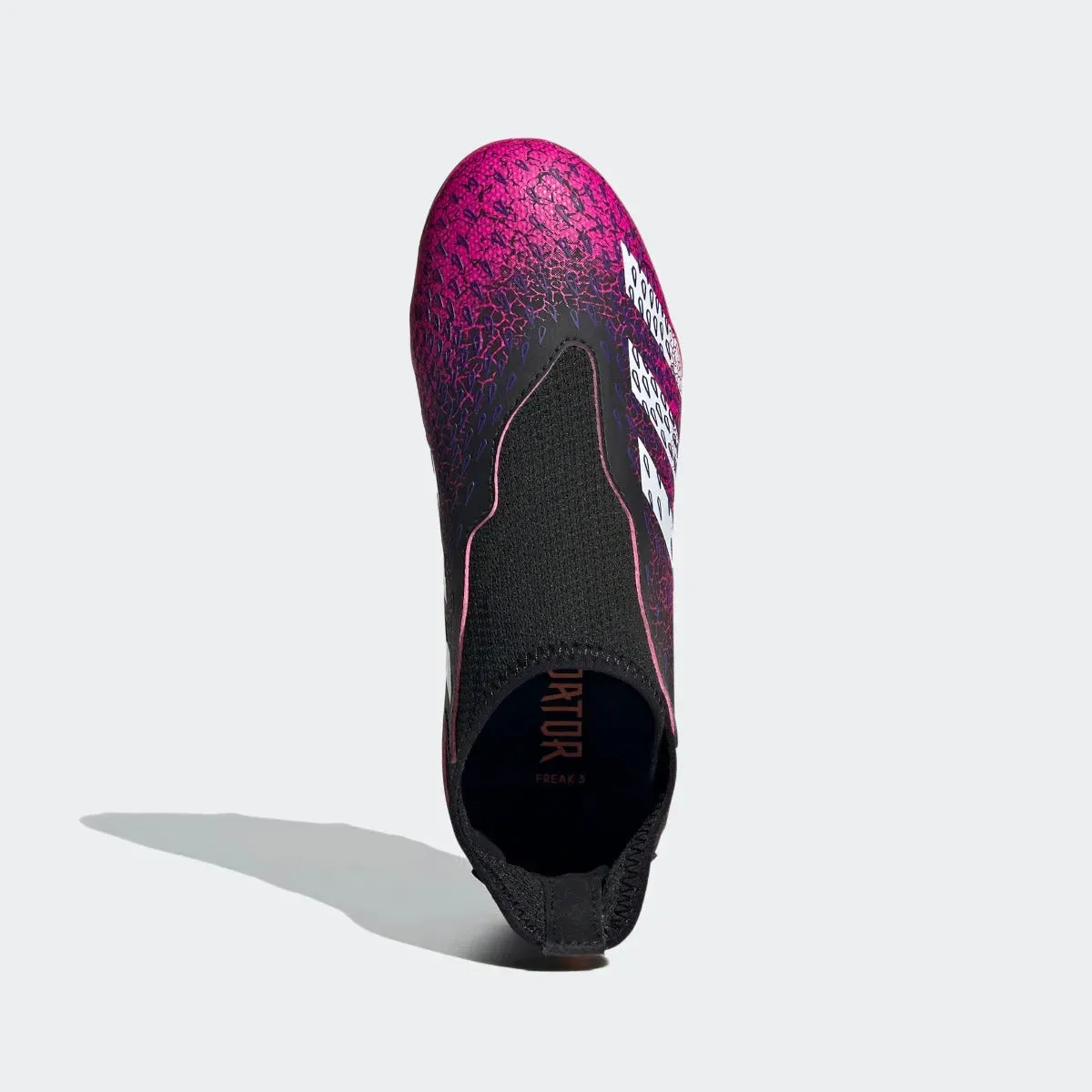Adidas JR Predator Freak .3 Laceless FG - Black-Pink-Purple
