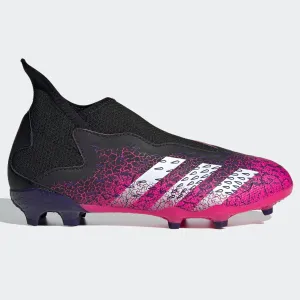 Adidas JR Predator Freak .3 Laceless FG - Black-Pink-Purple