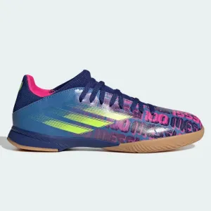 Adidas JR X Speedflow MESSI .3 IN -  Blue-Pink-Yellow