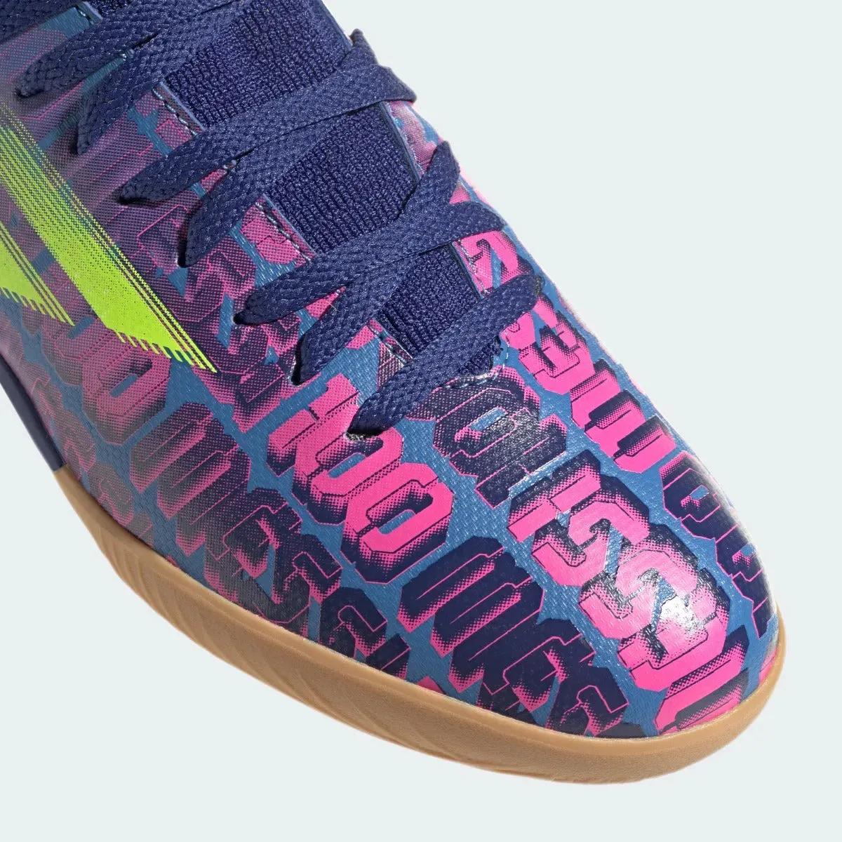Adidas JR X Speedflow MESSI .3 IN -  Blue-Pink-Yellow