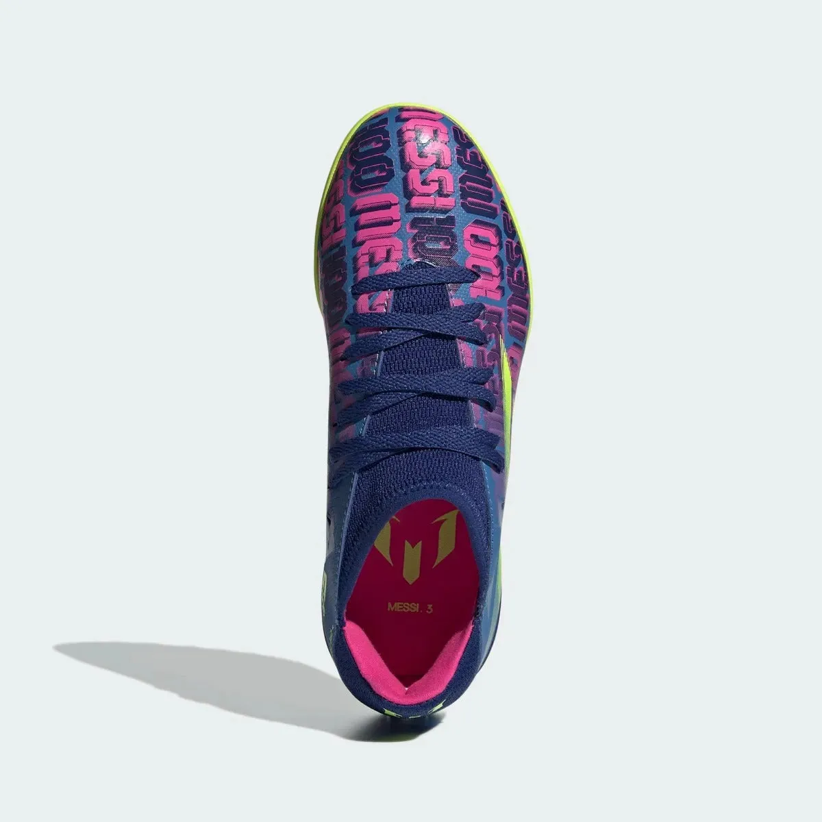 Adidas JR X Speedflow MESSI .3 TF - Blue-Pink-Yellow