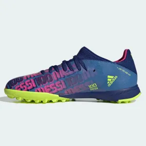 Adidas JR X Speedflow MESSI .3 TF - Blue-Pink-Yellow