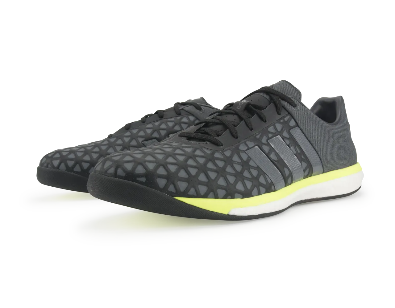 adidas Men's ACE 15.1 Boost Black/Night Metallic/Solar Yellow