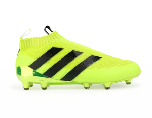 adidas Men's ACE 16  PURECONTROL PrimeKnit FG Solar Yellow/Core Black/Silver Metallic
