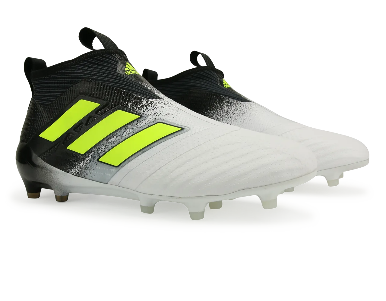 adidas Men's ACE 17  Purecontrol FG White/Solar Yellow/Core Black