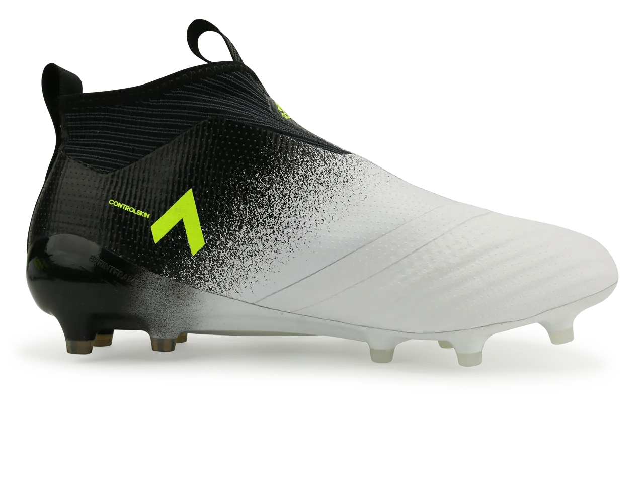 adidas Men's ACE 17  Purecontrol FG White/Solar Yellow/Core Black