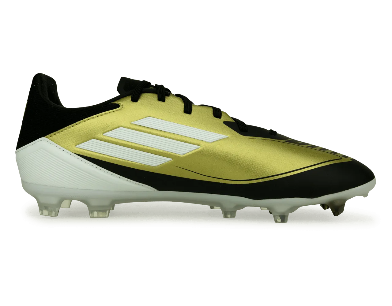 adidas Men's F50 League Messi FG/MG Gold/Black/White