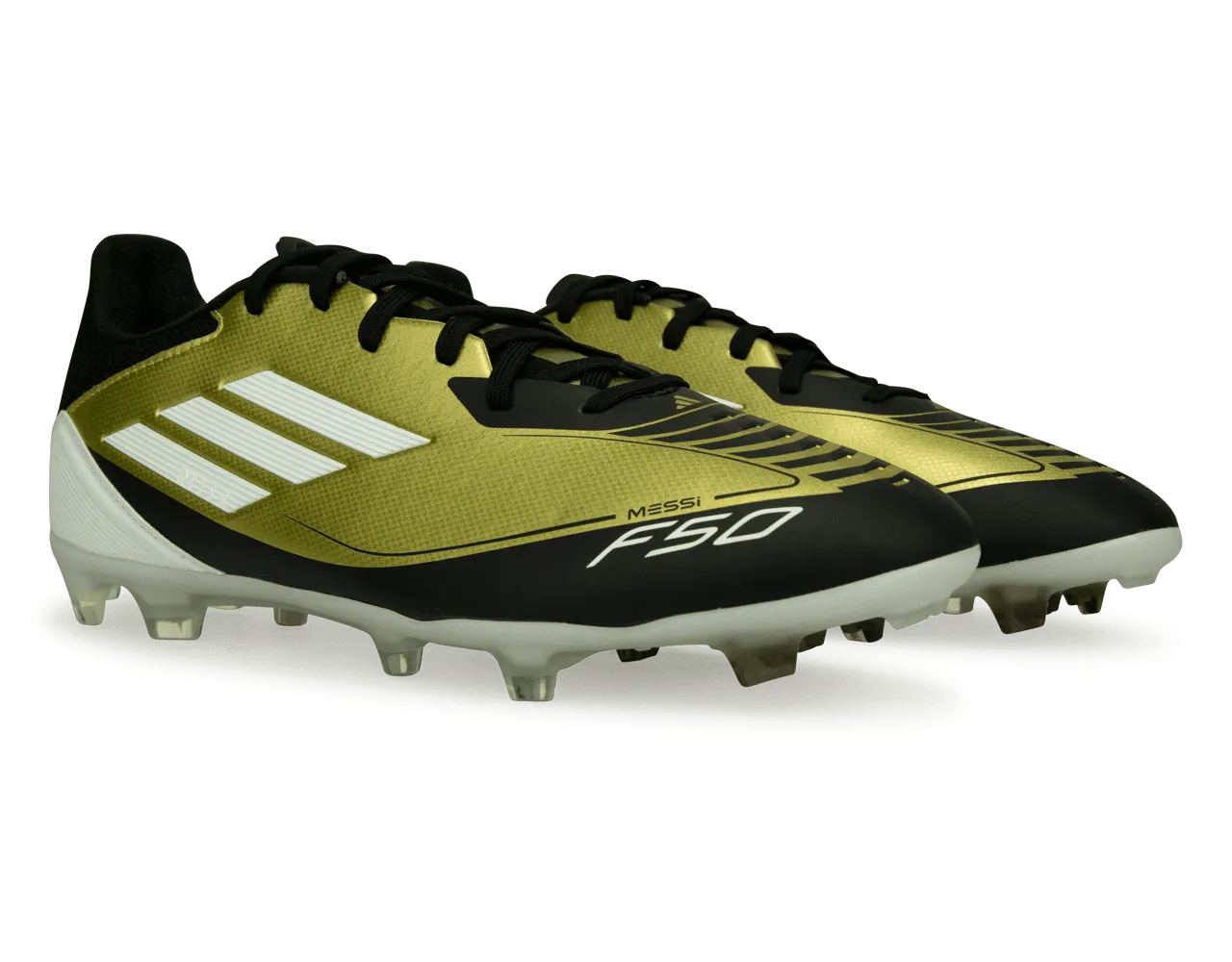adidas Men's F50 League Messi FG/MG Gold/Black/White