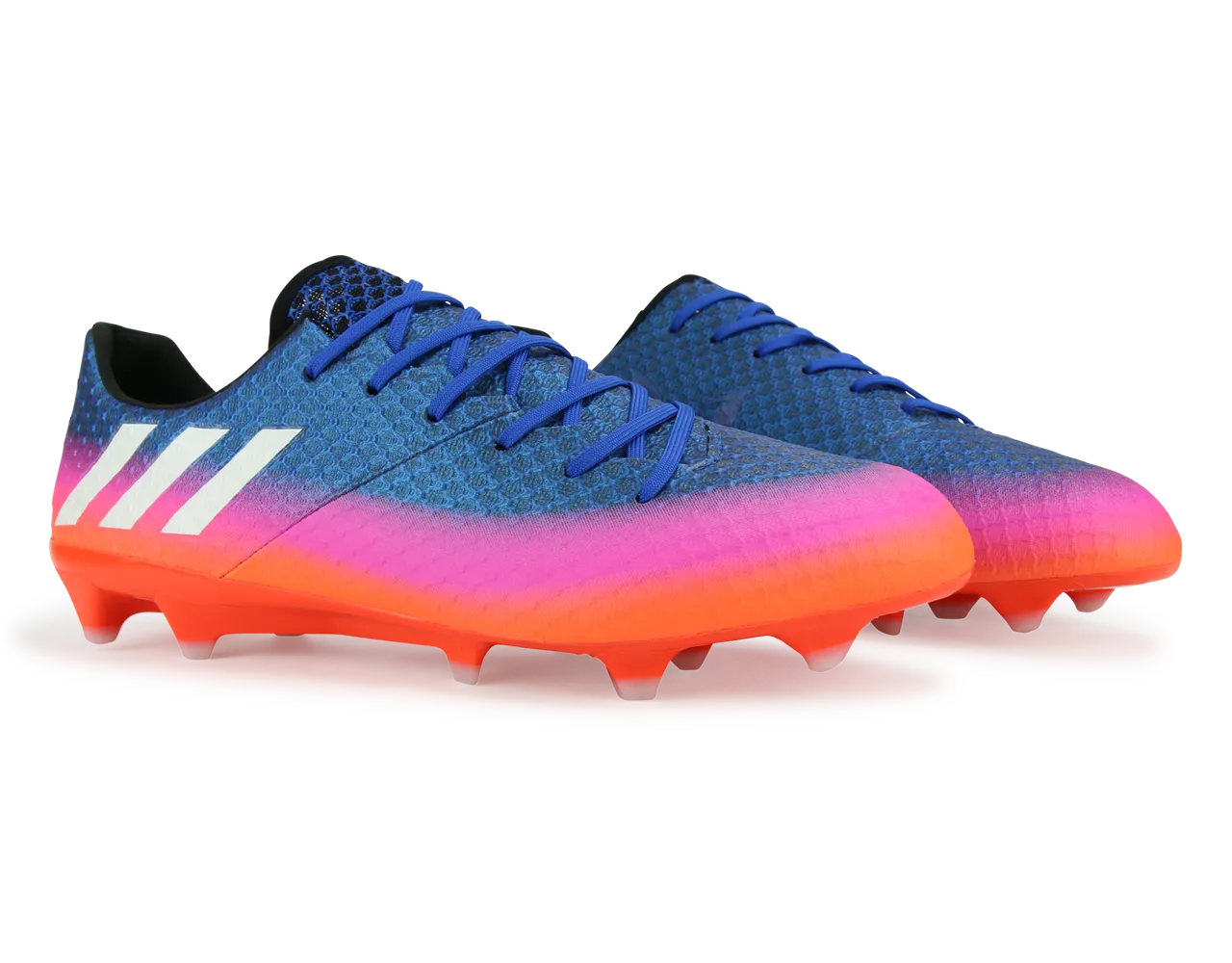 adidas Men's Messi 16.1 FG Blue/White/Solar Orange