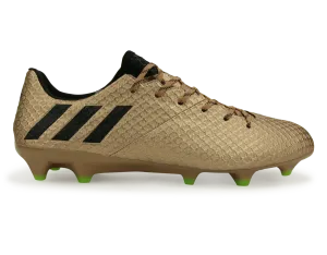 adidas Men's Messi 16.1 FG Copper Metallic/Core Black/Solar Green
