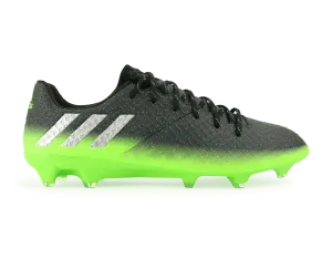 adidas Men's Messi 16.1 FG/AG Dark Grey/Silver Metallic/Solar Green