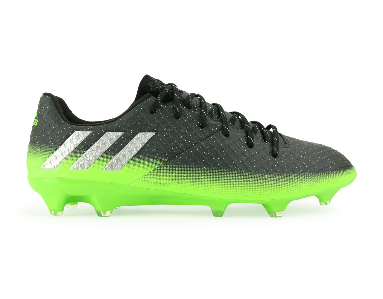 adidas Men's Messi 16.1 FG/AG Dark Grey/Silver Metallic/Solar Green