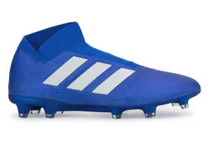 adidas Men's Nemeziz 18  FG Blue/White