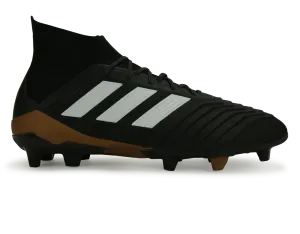 adidas Men's Predator 18.1 FG Core Black/White