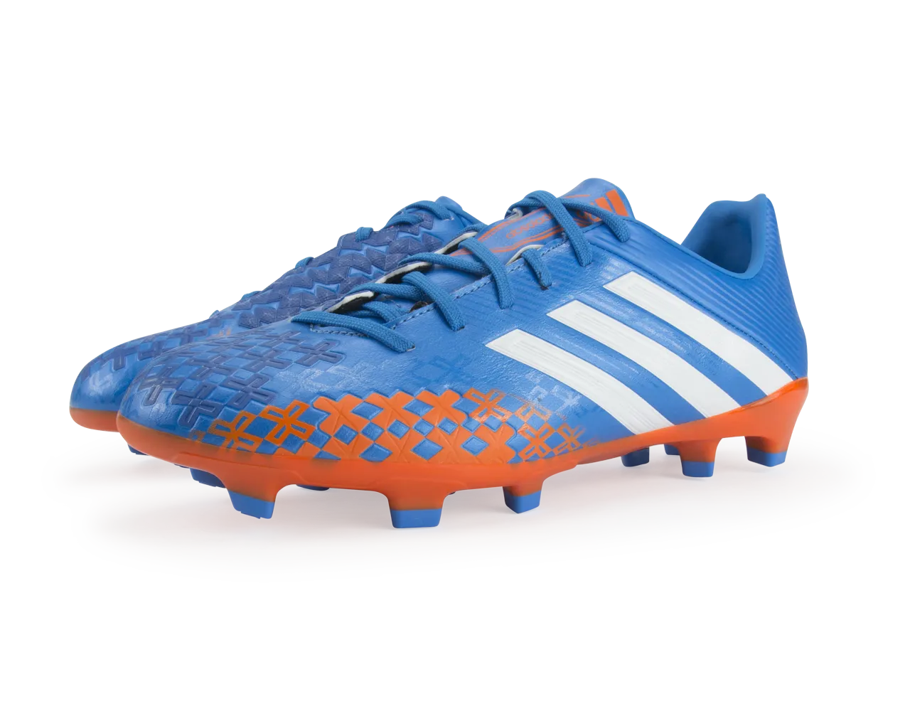 adidas Men's Predator Absolado LZ TRX FG Prime Blue/Running White/Orange