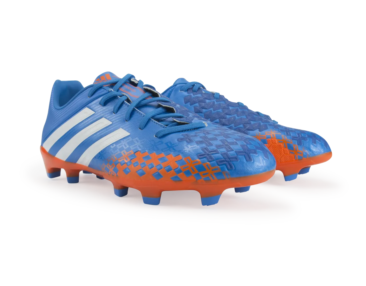 adidas Men's Predator Absolado LZ TRX FG Prime Blue/Running White/Orange