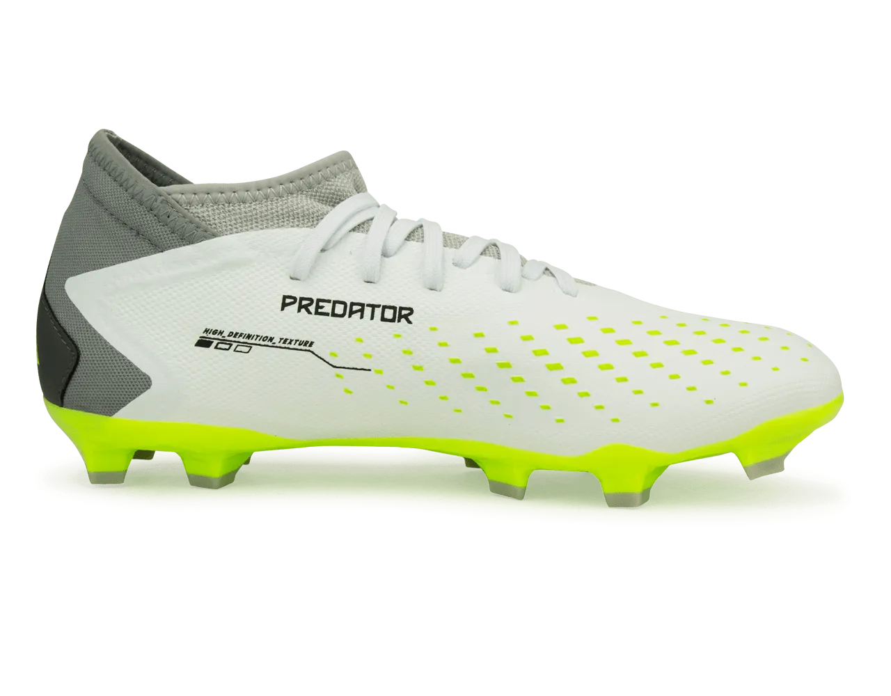 adidas Men's Predator Accuracy.3 FG White/Lucid Lemon