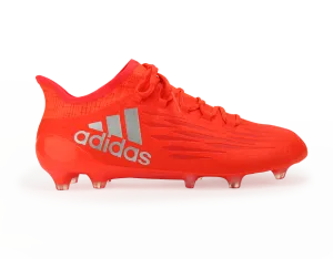 adidas Men's X 16.1 FG/AG Solar Red/Metalic Silver