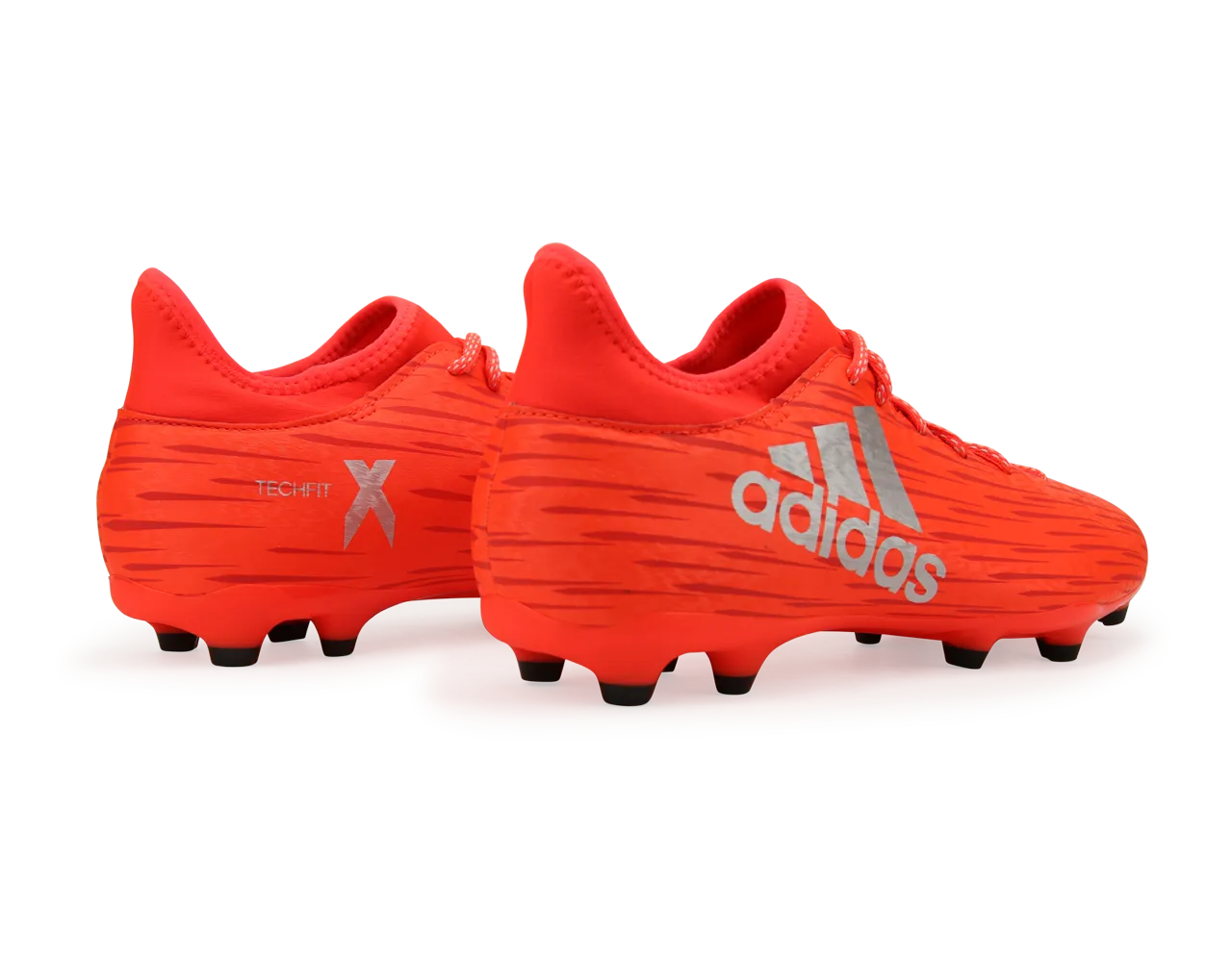 adidas Men's X 16.3 FG/AG Solar Red/Metalic Silver