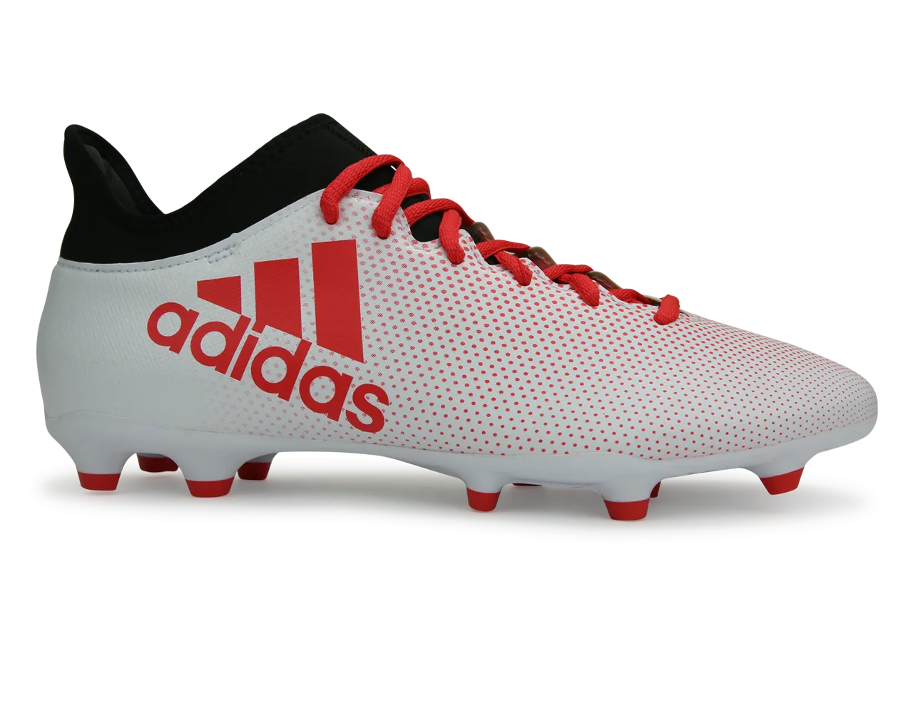 adidas Men's X 17.3 FG White/Real Coral/Core Black