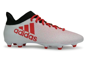 adidas Men's X 17.3 FG White/Real Coral/Core Black