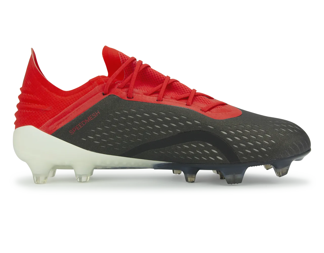 adidas Men's X 18.1 FG Core Black/Active Red