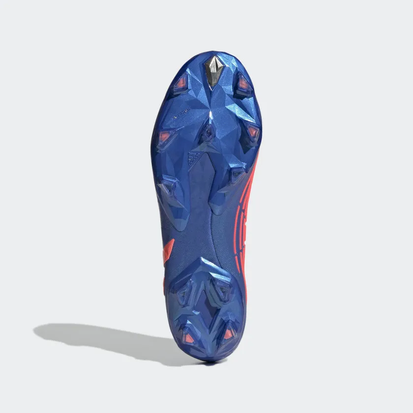 adidas Predator Edge 1 Low FG Firm Ground Football Boots Hi-Res Blue / Turbo / Hi-Res Blue