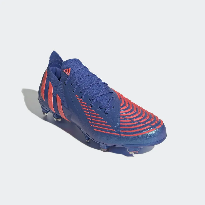 adidas Predator Edge 1 Low FG Firm Ground Football Boots Hi-Res Blue / Turbo / Hi-Res Blue