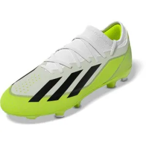 adidas X Crazyfast.3 FG - White/Black/Lucid Lemon