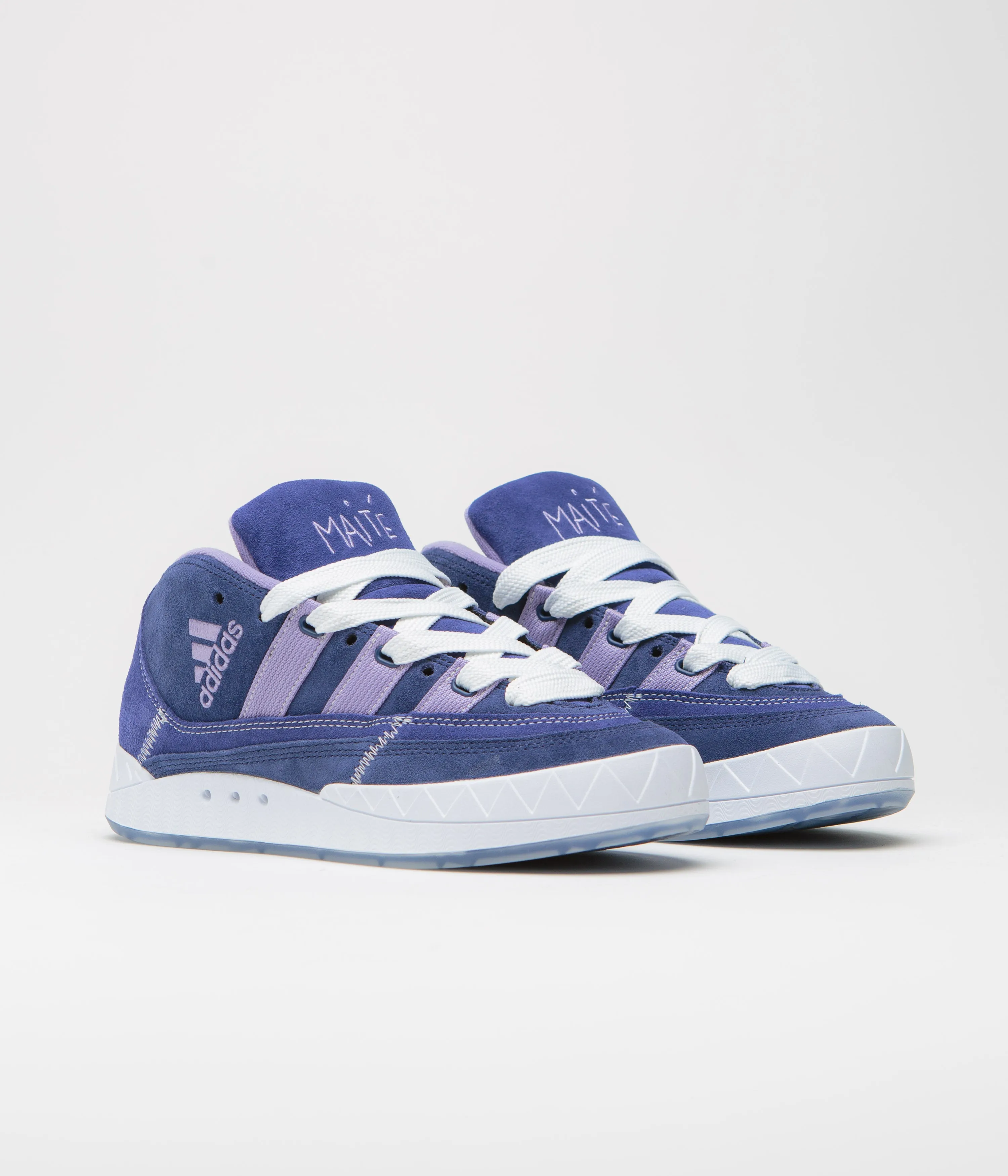 Adidas x Maite Adimatic Mid Shoes - Victory Blue / Magic Lilac / Dark Blue