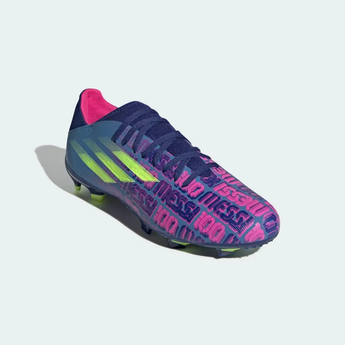 Adidas X Speedflow MESSi .3 FG - Blue-Pink-Yellow