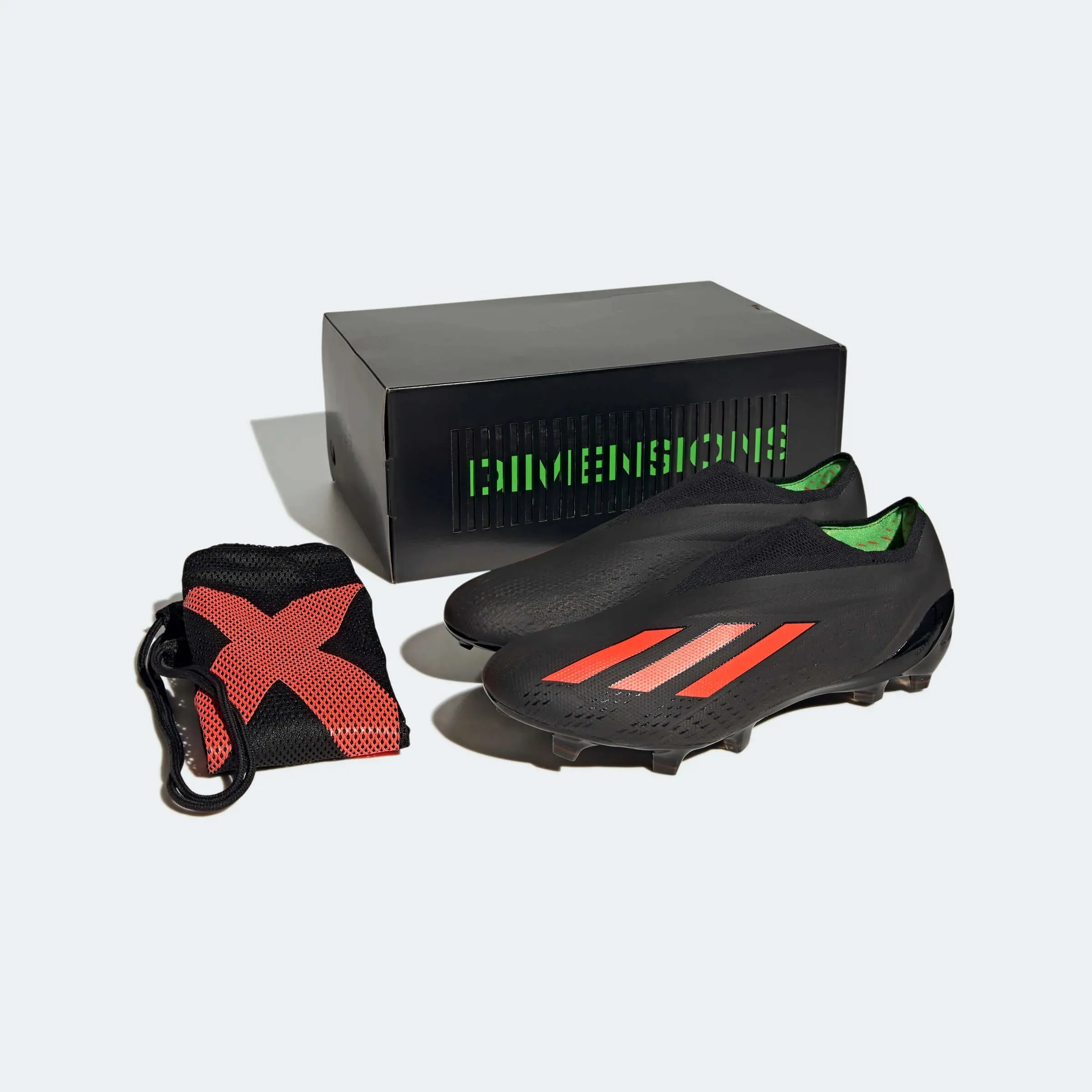 adidas X SpeedPortal   FG - Black-Solar Red