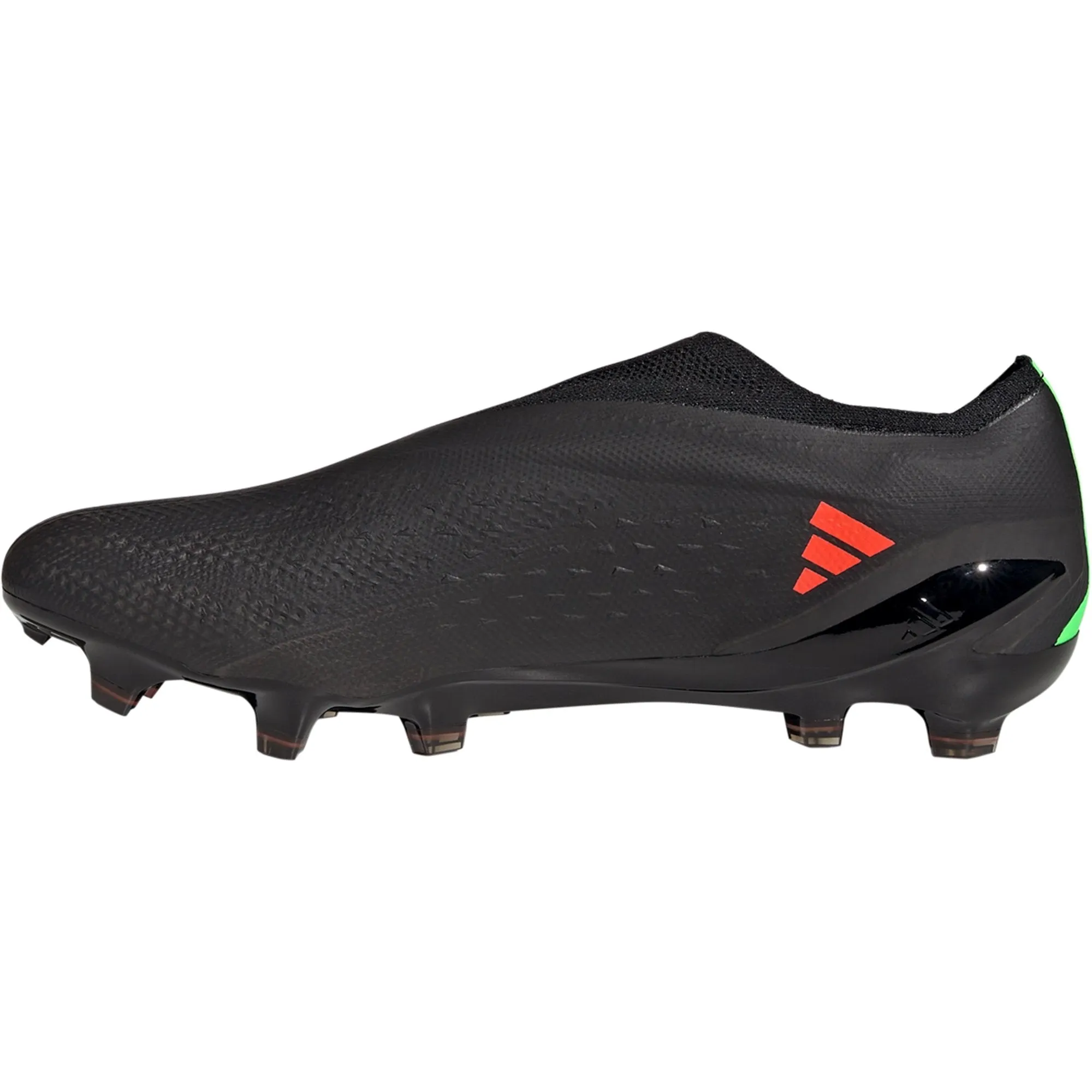 adidas X Speedportal  FG Firm Ground Soccer Cleat - Core Black/Solar Red/Solar Green