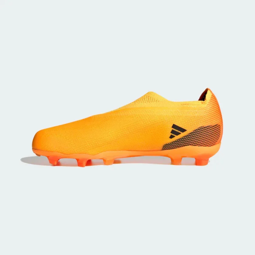 adidas X Speedportal  FG Junior Firm Ground Soccer Cleats - Solar Gold / Core Black / Team Solar Orange