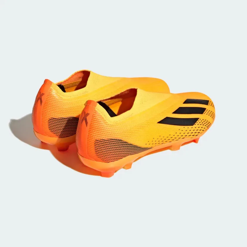 adidas X Speedportal  FG Junior Firm Ground Soccer Cleats - Solar Gold / Core Black / Team Solar Orange