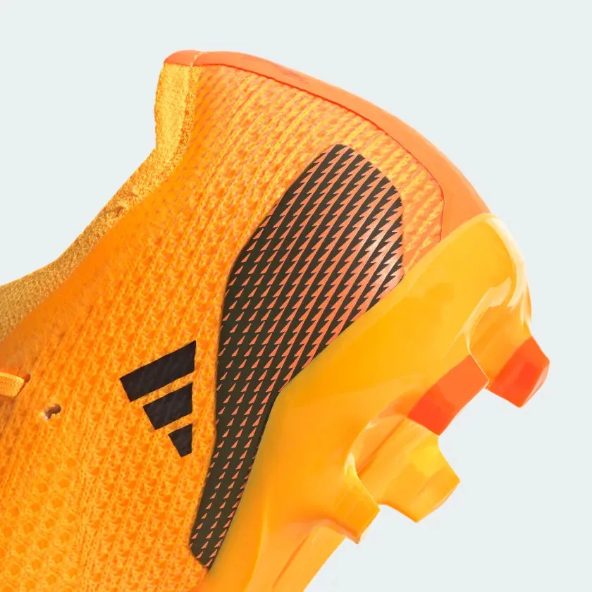 adidas X Speedportal.1 FG Junior Firm Ground Soccer Cleats - Solar Gold / Core Black / Team Solar Orange
