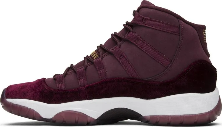Air Jordan 11 Retro GG Heiress Velvet, Red