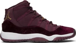 Air Jordan 11 Retro GG Heiress Velvet, Red