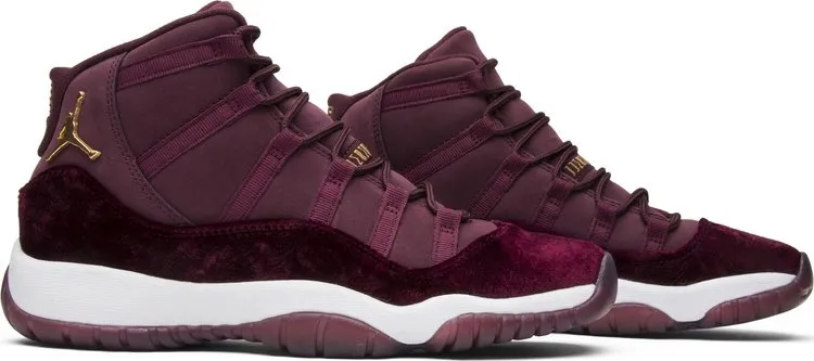 Air Jordan 11 Retro GG Heiress Velvet, Red