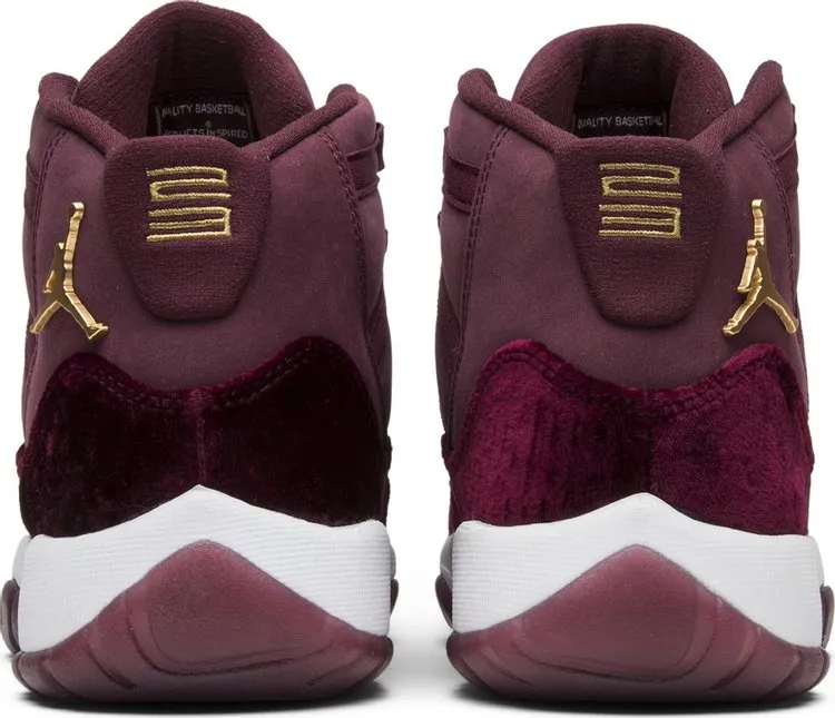 Air Jordan 11 Retro GG Heiress Velvet, Red