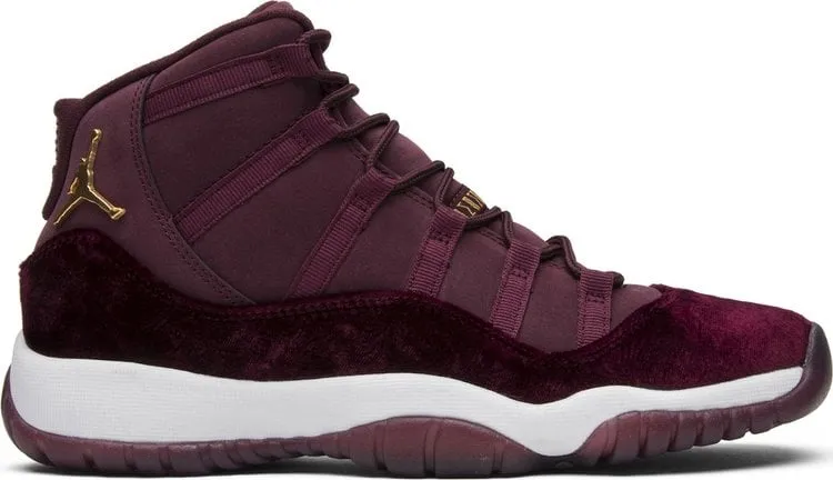 Air Jordan 11 Retro GG Heiress Velvet, Red