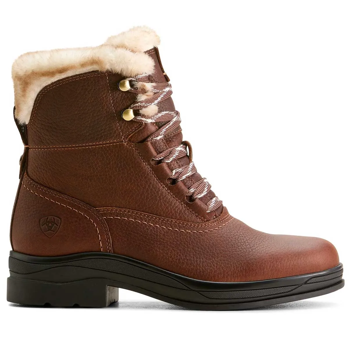 ARIAT Harper Sherpa H20 Waterproof Boots - Womens - Dark Brown