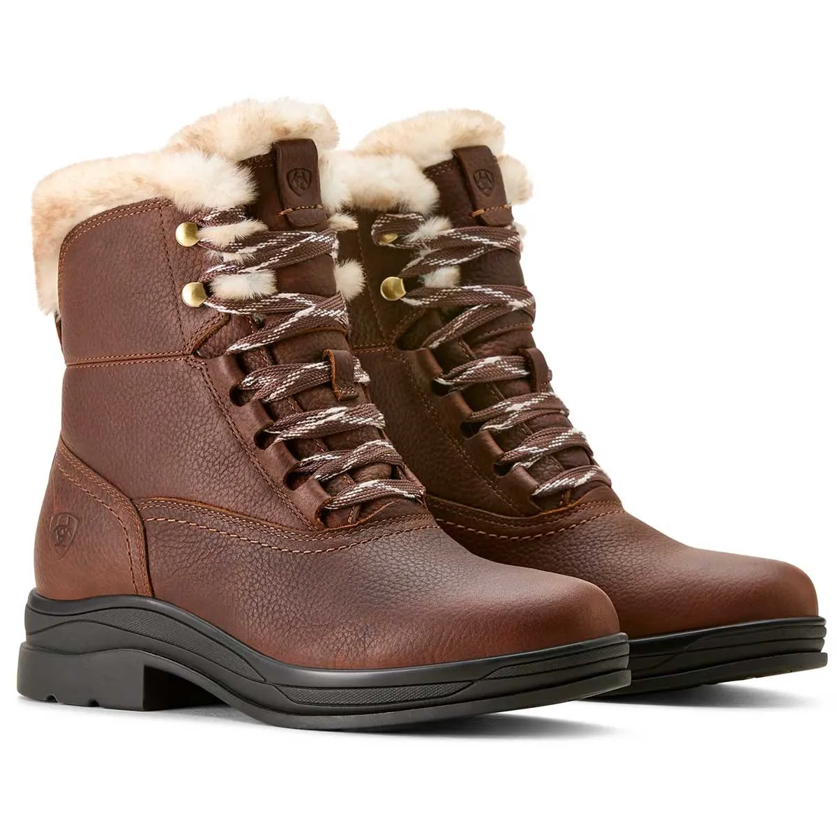 ARIAT Harper Sherpa H20 Waterproof Boots - Womens - Dark Brown