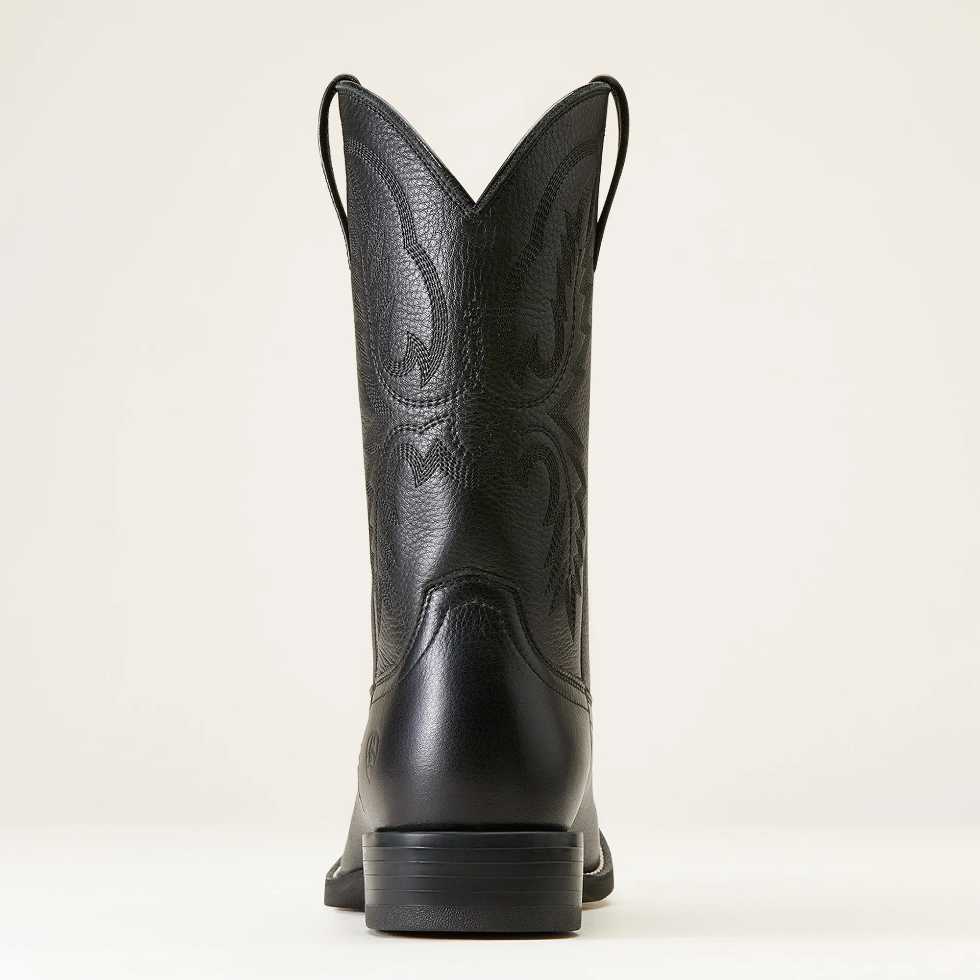 Ariat Men's Black Deertan Sport Stratten Round Toe Western Boots