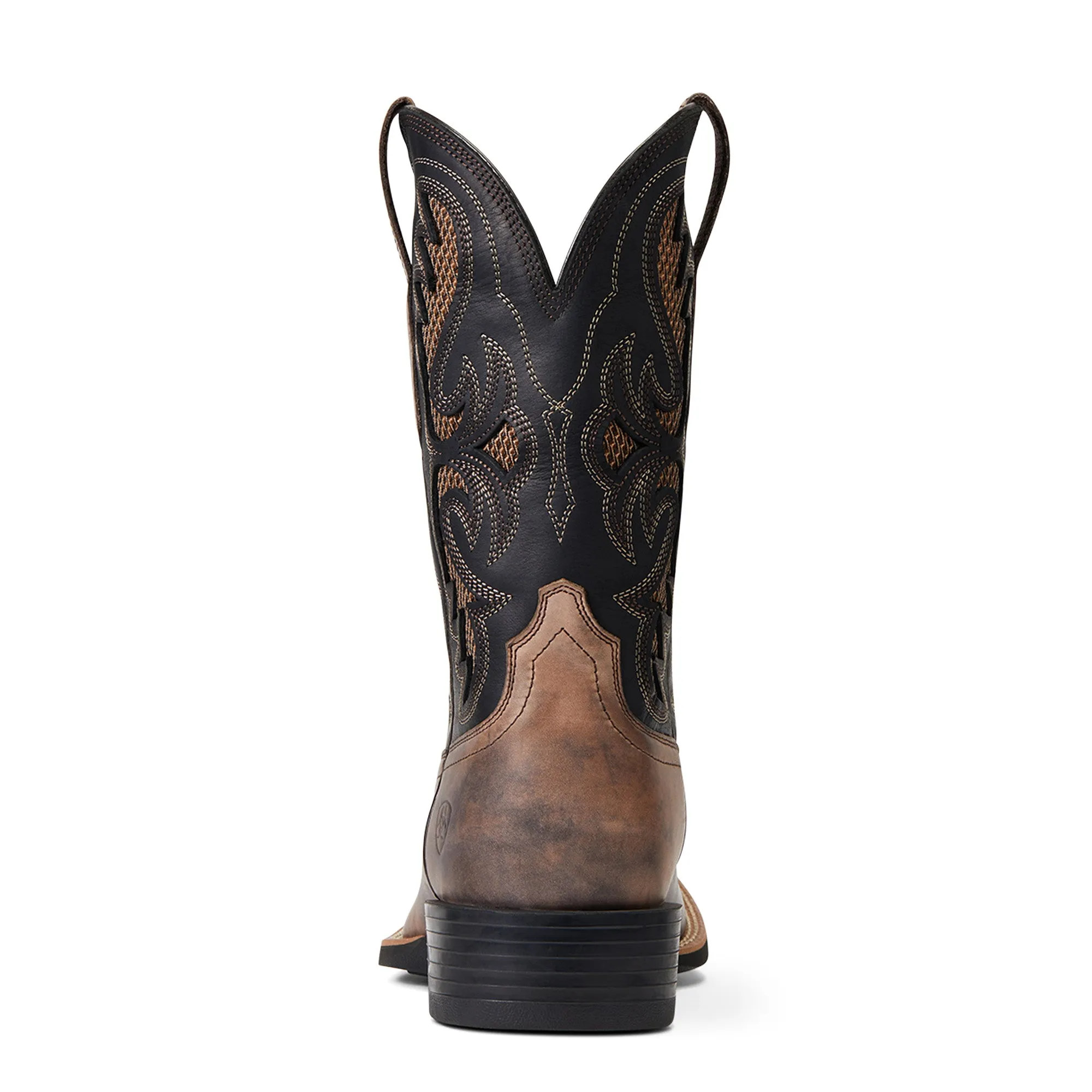 Ariat Tan/Black Sport VentTEK Fresco Broad Square Toe Boots for Men